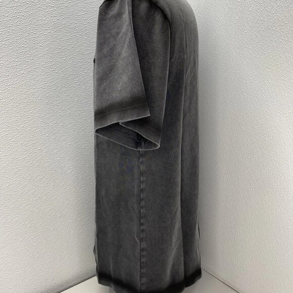 Avavav Unisex “Theo” Embroidered T-Shirt – Faded Black - Picture 10 of 12